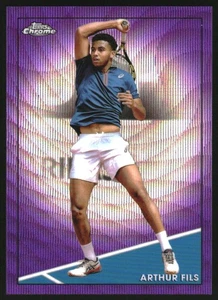 2021 Topps Chrome Tennis Purple Wave Refractors #81 Arthur Fils /199 - Bild 1 von 2