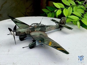 1/48 Construido Ju87G-2 Stuka - Modelo Bombardero de Buceo Alemán Segunda Guerra Mundial - Imagen 1 de 5