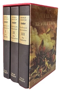 THE FRENCH REVOLUTION by Thomas Carlyle Folio Society 3 Vol Set 1989 1st Ed.MINT - Picture 1 of 19