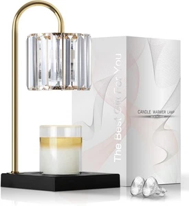 Candle Warmer Lamp, Wax Lamp Timer & Dimmer Black - Picture 1 of 9