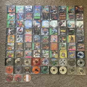 x84 PS1 Video Game Lot! Untested - Some Complete - Metal Gear Army Men NBA Qbert