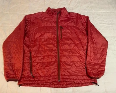REI Men’s Revelcloud Puffer Jacket Red Pertex Quantum Primaloft XXL Packable EUC - Image 1 of 4