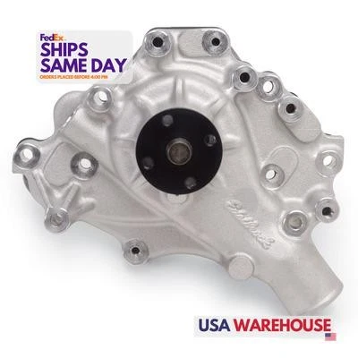 Edelbrock EDE8843 Mechanical Aluminum Water Pump fits Small Block Ford Performan - Image 1 of 4