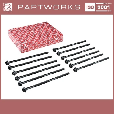 12x Zylinderkopfschrauben für PORSCHE 996 997 Boxster 986 987 99610418058 - Image 1 of 4