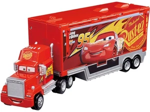 Disney Pixar Cars Tomica Let's Play with Maintenance Dock Mack Toy Takara Tomy - Picture 1 of 7