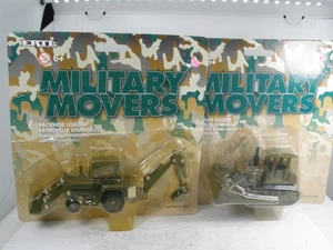 Ertl Military Movers Crawler Dozer & Backhoe Loader MIB  1:64 scale— not dinky - Picture 1 of 8