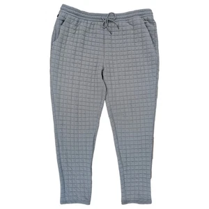 Xersion Tall Herren grau Training gesteppt Jacquard Tapered Jogginghose Sweathose - Bild 1 von 3