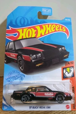 Buick Regal GNX Black Widow 218/250 Hot Wheels Muscle Mania 4/10 2020 negro '87 Foto 1 de 4