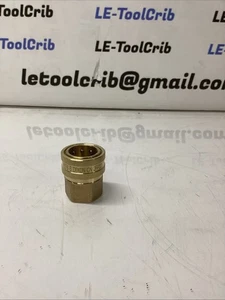 8EF8-B Dixon Ventil Messing E-Serie Schnellkupplung 1” Hydraulikkupplung 1” O-979 - Bild 1 von 5
