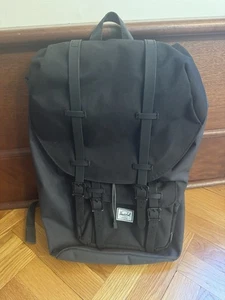 The Herschel Supply Co Brand “Little America” Backpack Gray/Black - Picture 1 of 7