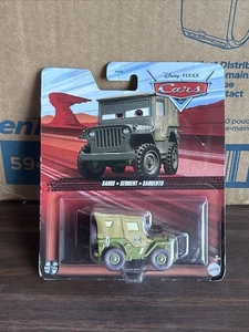 NEU! Disney Pixars Cars Figur Die-Cast Militär Jeep SARGE FJH95 HHV86 - Bild 1 von 5