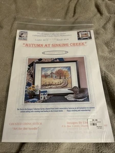 Linda Myers modello punto croce contato "Autunno a Sinking Creek" - Foto 1 di 4