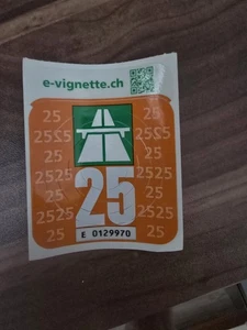 Vignette Schweiz 2025 - Bild 1 von 1