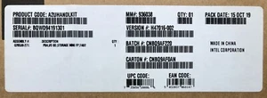 Intel A2UHANDLKIT Rack Handle Kit for R2000G Family NEW - Picture 1 of 1