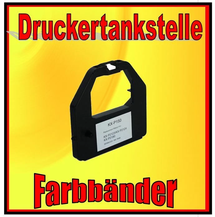 3X Ribbon For Panasonic KX-P 150 2123 2124 Group 672 Black Size 672 NEW - Image 1 of 2