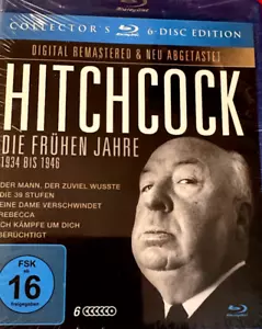 Alfred Hitchcock - the Early Years 6BluRay New Original Package - Picture 1 of 1