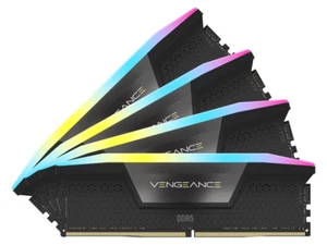 Corsair 64GB (4x16GB) VENGEANCE® RGB DDR5 DRAM 5600MT/s - CMH64GX5M4B5600Z36 - Picture 1 of 2