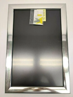 Alpina FF-ST 1,25" quadro de carga frontal flip-up prata 11” x 17” - Imagem 1 de 4