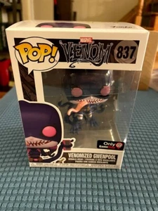 Funko Pop! Marvel Venom Venomized Gwenpool GameStop Exclusive #837 New In Hand - Imagen 1 de 4