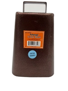 STAHL KUHGLOCKE groß 7" laut Stahl Metallgriff Ranch Farm KUHGLOCKE/Sport Kuhglocke - Bild 1 von 9