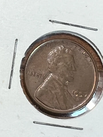1957 D (Error - Filled 9, 5, B) Lincoln Cent Cover
