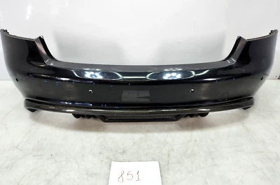 ✅ 08-12 OEM Audi S5 Rear Bumper Cover Panel Black W/ Carbon Fiber Diffuser NOTE* - Image 1 of 4
