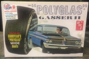 1962 Pontiac Polyglas Gasser II AMT 1/25 Scale Plastic Model Kit - Picture 1 of 3