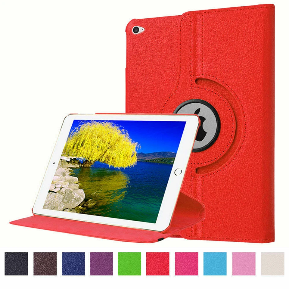 Luxury PU Leather Smart Cover 360 Ratating Holder Case For Apple iPad Mini 1 2 3 - Image 1 of 1