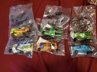 2022 Hotwheels Burger King Toy Set Of 6 - image 1 of 4