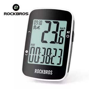 ROCKBROS Bike Computer Bluetooth MTB Waterproof GPS ANT+ Odometer Speedometer - Picture 1 of 12