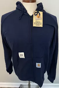 NWT NOS Carhartt Vintage 90's Hoodie Sweatshirt Mens Large Tall LT MADE IN USA - Picture 1 of 6
