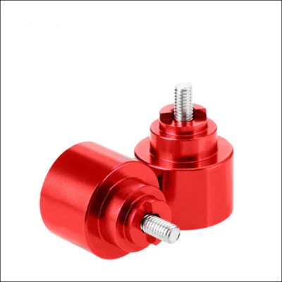 Cubierta de tapas de extremos de barra de agarre roja CNC para motocicletas para Honda CBR 600 900 929 954 Foto 1 de 3