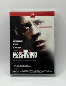 DVD (2004) The Manchurian Candidate Película Denzel Washington Streep R4 Thriller - Imagen 1 de 5