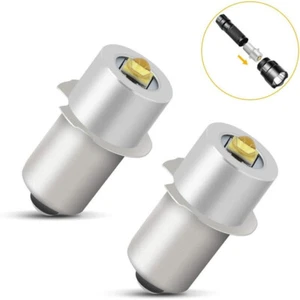 P13.5S LED Taschenlampe Birne, 12V DC 3-12V, 3W PR2 Maglite LED Umbausatz 2 Stück - Bild 1 von 7