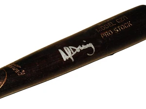 AL DOWNING AUTOGRAPHED BAT (YANKEES / DODGERS) - Spring Training Used Bat! - Picture 1 of 2