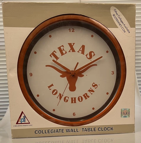 University of Texas Longhorns Wall Clock Cover