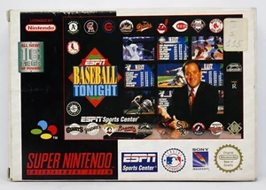 ESPN BASEBALL TONIGHT - SUPER NINTENDO SNES - PAL ESPAÑA - Bild 1 von 5