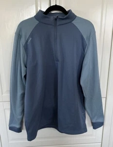 Pull chemise de golf homme Ping capteur chaud manches longues 1/4 zip taille L - Photo 1/4