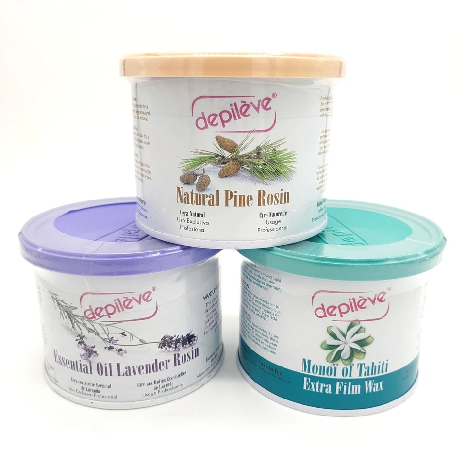 Depileve - Surtido de cera corporal - 400 g / 14,1 oz - ELIGE CUALQUIERA Foto 1 de 1