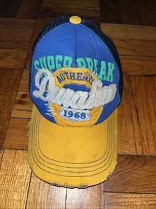 WITHMOONS Berretto da Baseball in Rete Cappello Camionista in Distressed Star Taglia Unica, Blu - Foto 1 di 9
