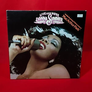 DONNA SUMMER Live And More 1978 UK Double Vinyl LP I Feel Love in concert - Picture 1 of 7