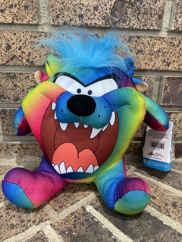 Looney Tunes Gradient Tasmanian Devil Stuffed Animal Plush Taz Figure 9β NWT Cover