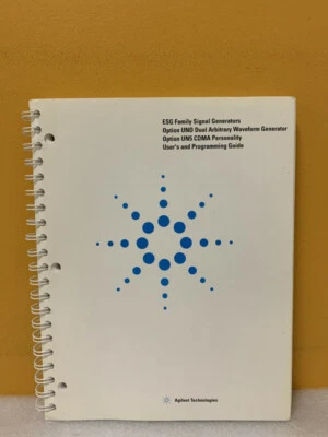 Tektronix E4400-90328 ESG Signal Generators Personality User/Programming Guide - Image 1 of 3