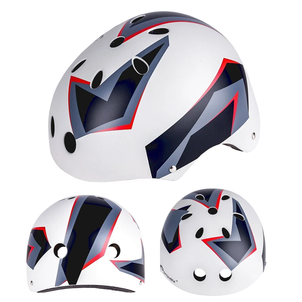 Spokey Kinder-Fahrradhelm Helm BMX- und Skaterhelm Freestyle Cubex 57-59
