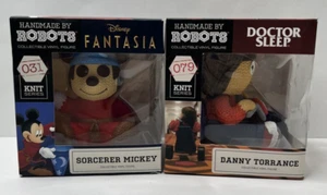 Handmade by Robots Vinyl Figures - Sorcerer Mickey & Danny Torrance - Read Desc. - Picture 1 of 6