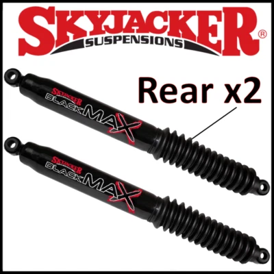 Skyjacker Black MAX Rear Shock Absorbers PAIR 04-24 Ford F-150 4WD w/4-6" Lift - Image 1 of 2