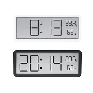 Digital LED Wall Clock Alarm Humidity Temperature Display Desktop Clock Large - Picture 1 of 22