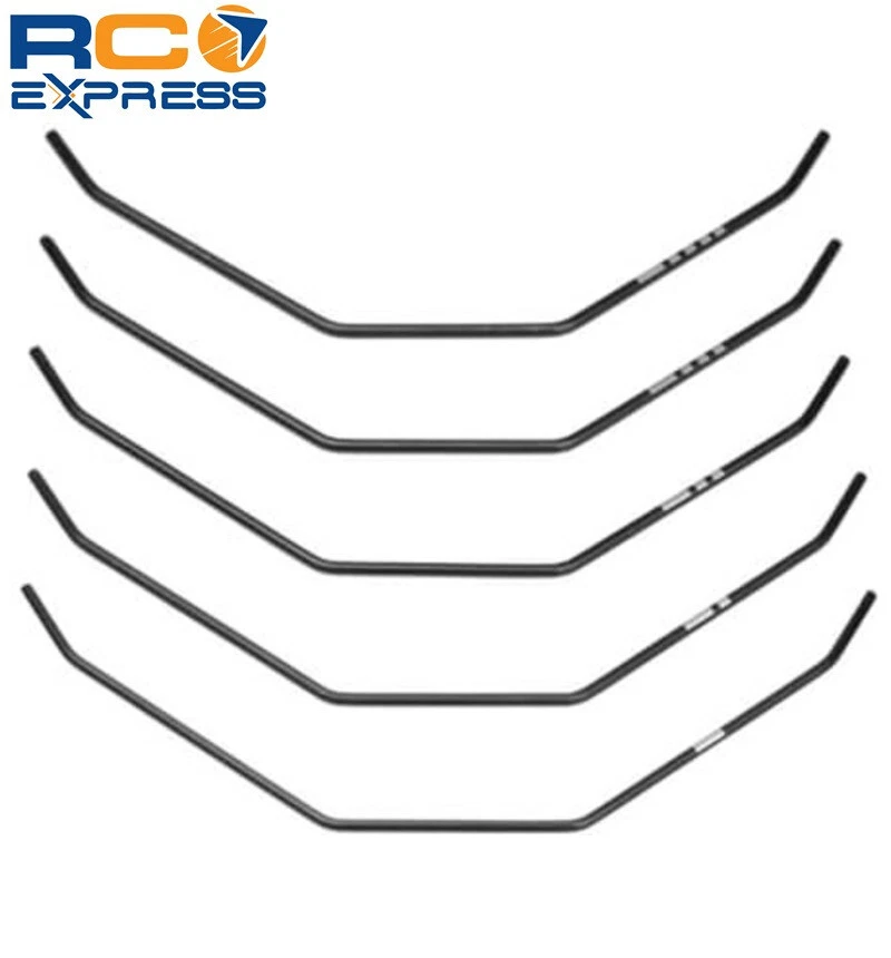 Tekno RC Sway Bar Set front bars only 1.5 1.6 1.7 1.8 1.9mm EB410 TKR6624 - Image 1 of 1