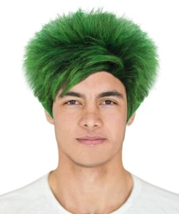 Titans Beast Boy Cosplay Wig | Green Cosplay TV/Movie Wigs,HM-1018A - Picture 1 of 9