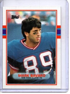 1989 Topps #175 Mark Bavaro New York Giants - Imagen 1 de 2